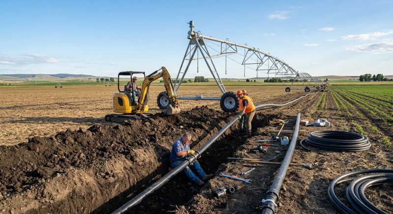 Field Irrigation Installation in Honolulu, HI