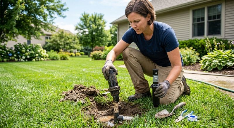 Garden Sprinkler Replacement in Ventura County, CA