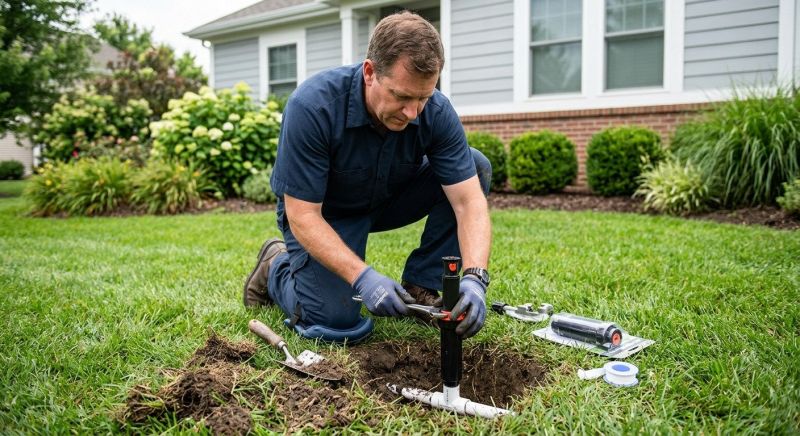 Garden Sprinkler Replacement in Aiken, SC