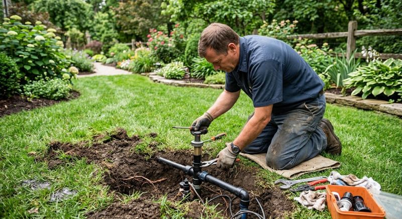 Grass Sprinkler Repair in Ventura County, CA