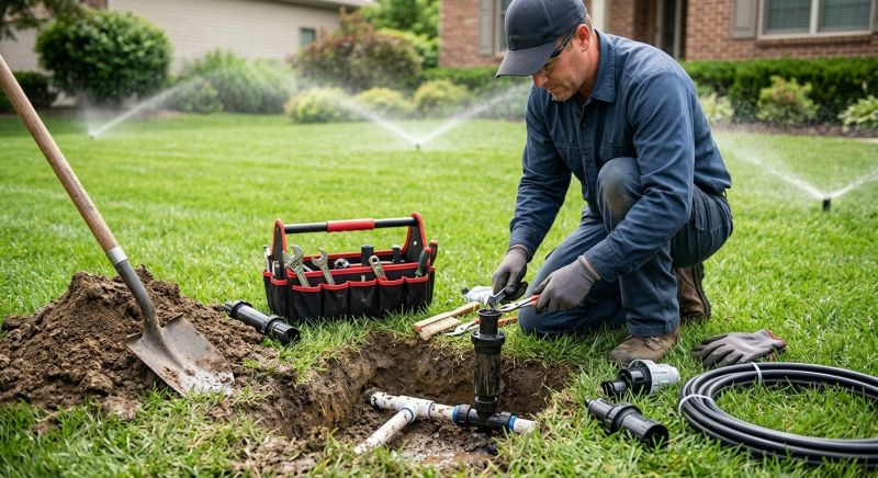 Pop Up Sprinklers Repair in Aiken, SC