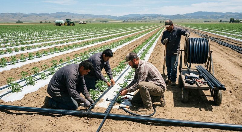 Crop Irrigation Installation in Ventura County, CA