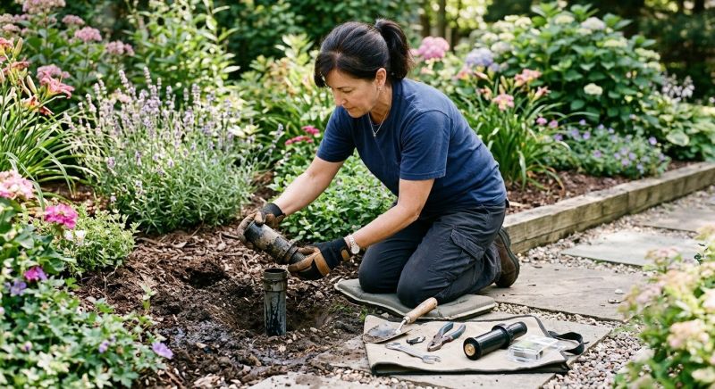 Garden Sprinkler Replacement in Ventura County, CA