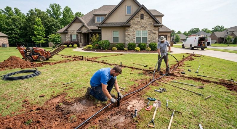 Inground Sprinkler Installation in Aiken, SC