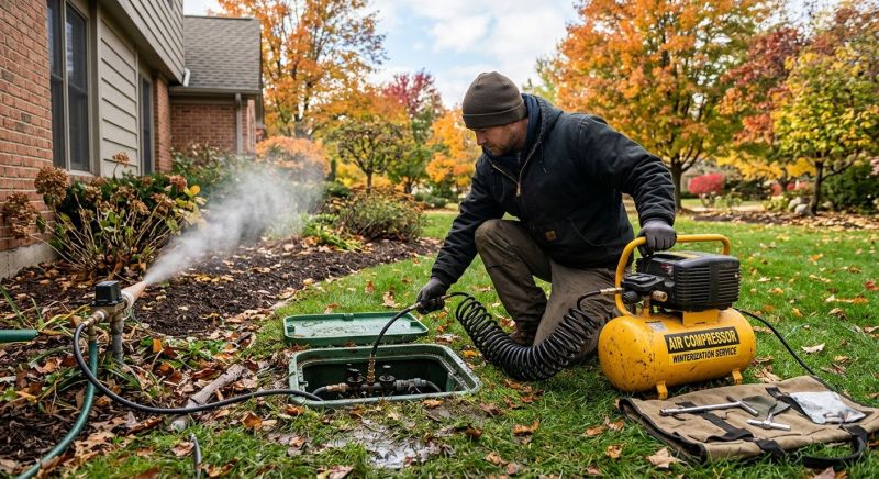Irrigation Winterization in Reno, NV