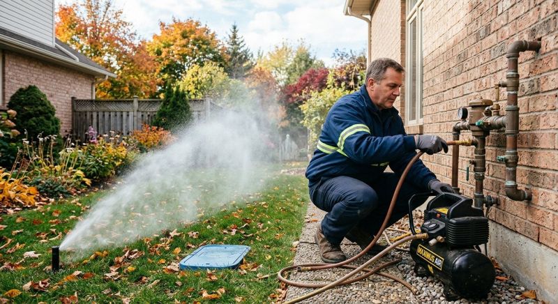 Irrigation Winterization in Reno, NV