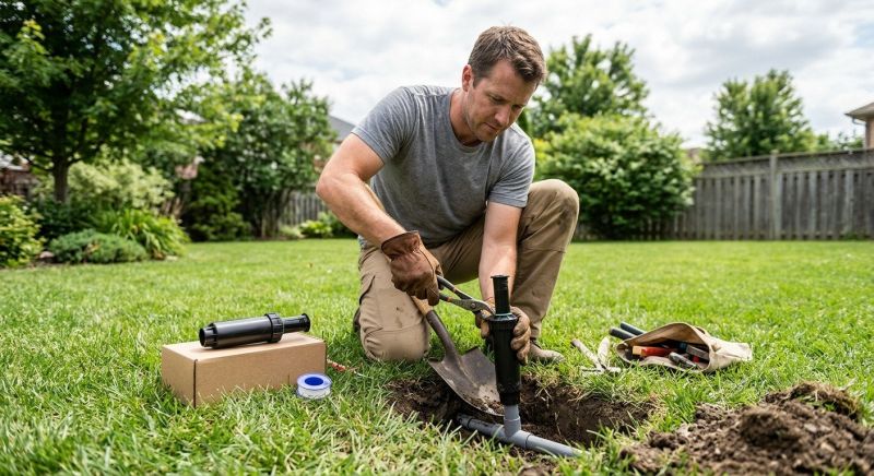 Lawn Sprinkler Replacement in Ventura County, CA