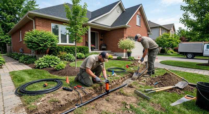 Outdoor Sprinkler Installation in Aiken, SC