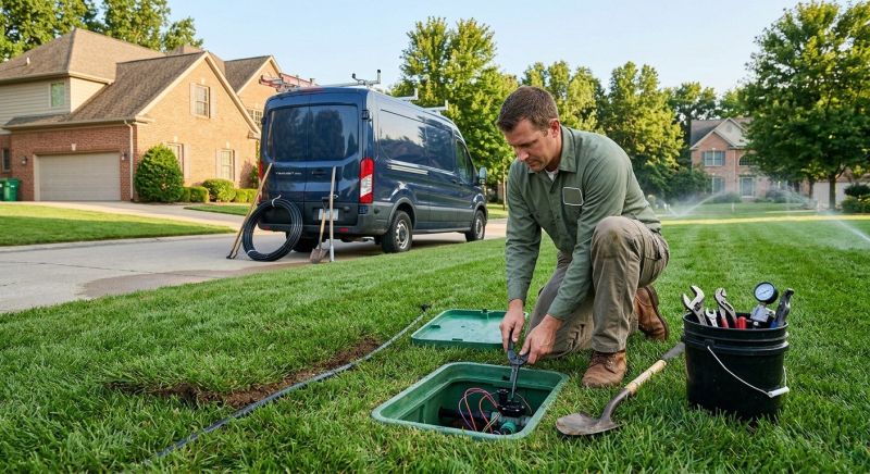 Pop Up Sprinklers Installation in Aiken, SC
