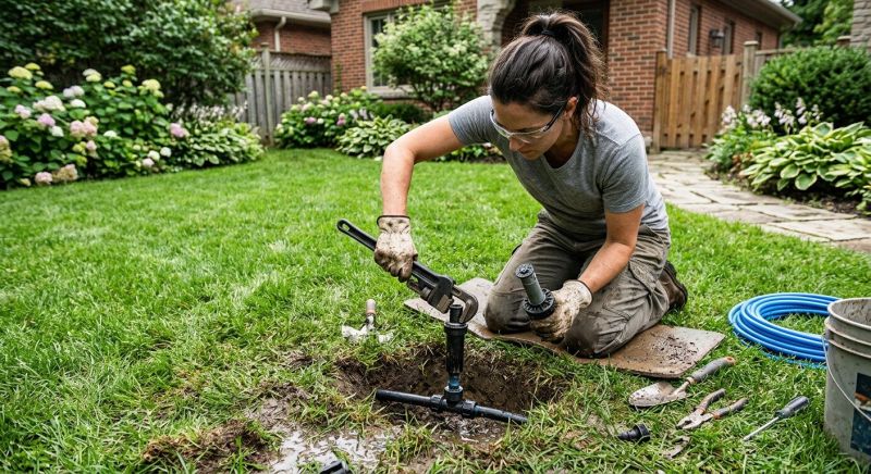 Sprinkler Head Repair in Aiken, SC