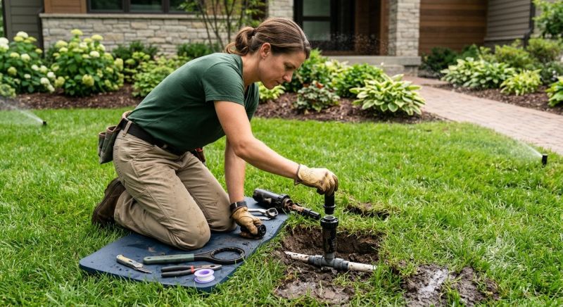 Sprinkler Head Repair in Honolulu, HI