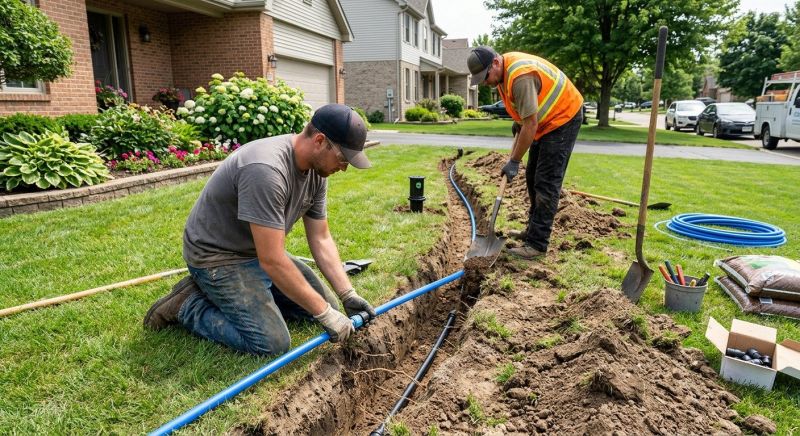 Sprinkler Line Repair in Aiken, SC