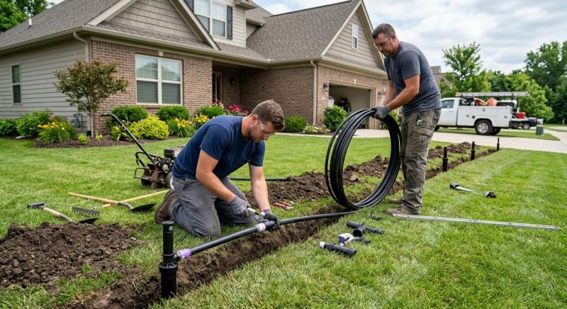 Sprinkler System Relocation in Aiken, SC