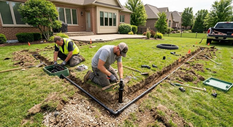 Sprinkler System Relocation in Aiken, SC