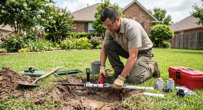 Water Sprinkler Repair in Ventura County, CA