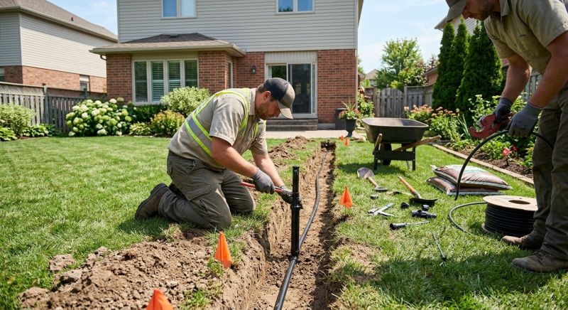 Yard Sprinkler Installation in Ventura County, CA